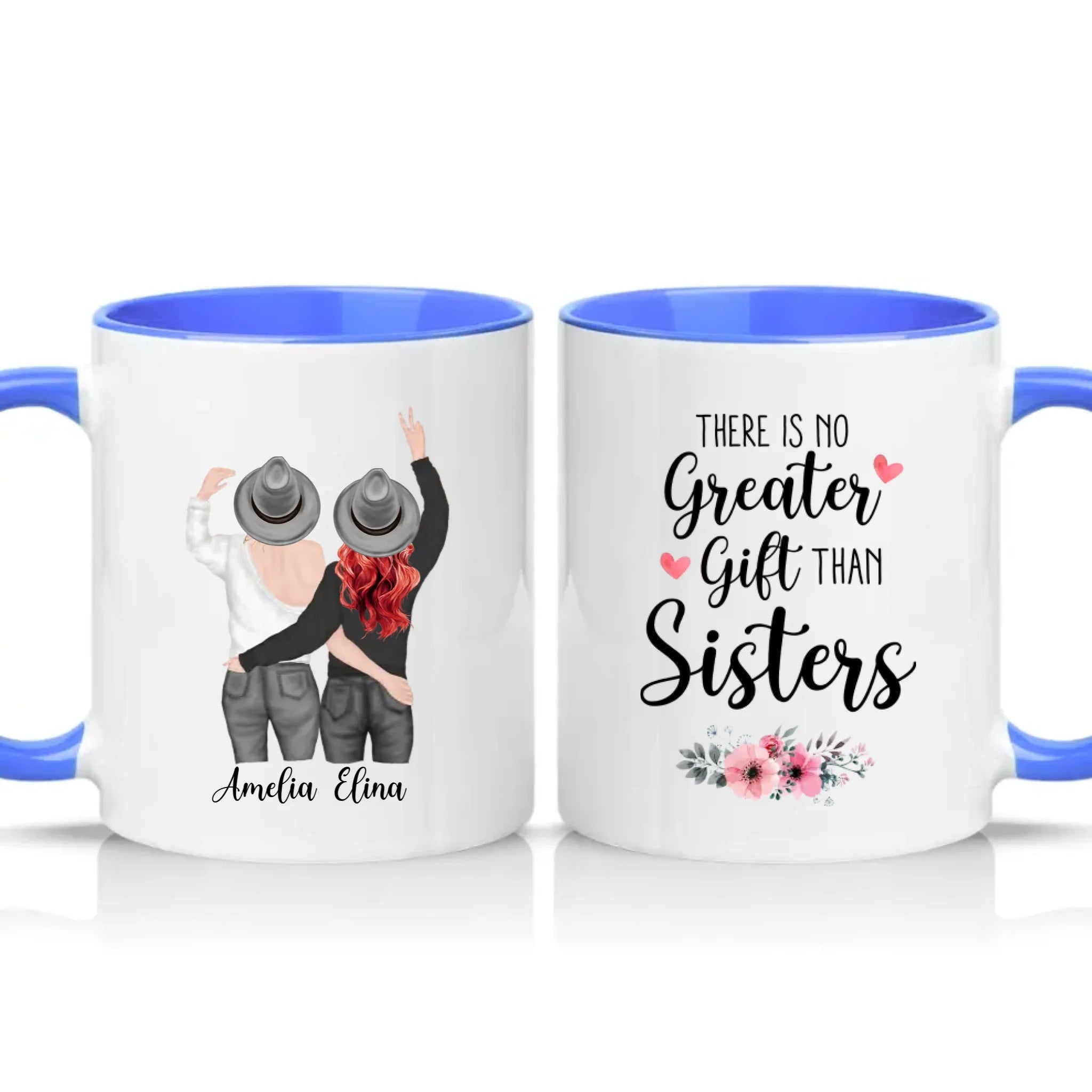 Two Tone 11oz Mug Medium Blue