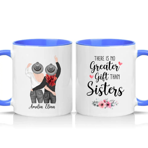 Two Tone 11oz Mug Medium Blue