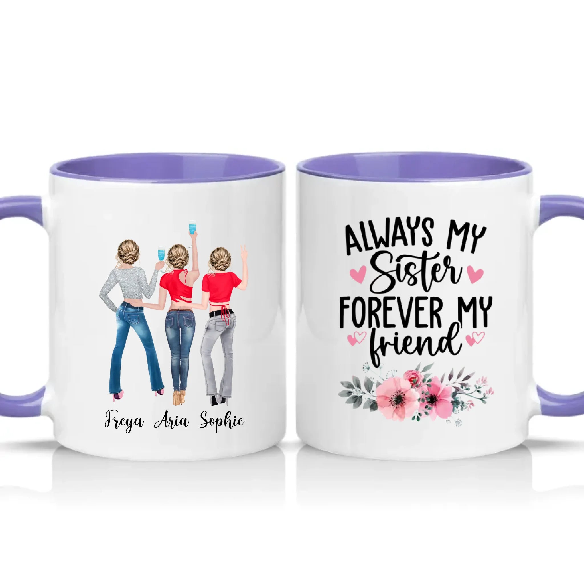 Two Tone 11oz Mug Heather