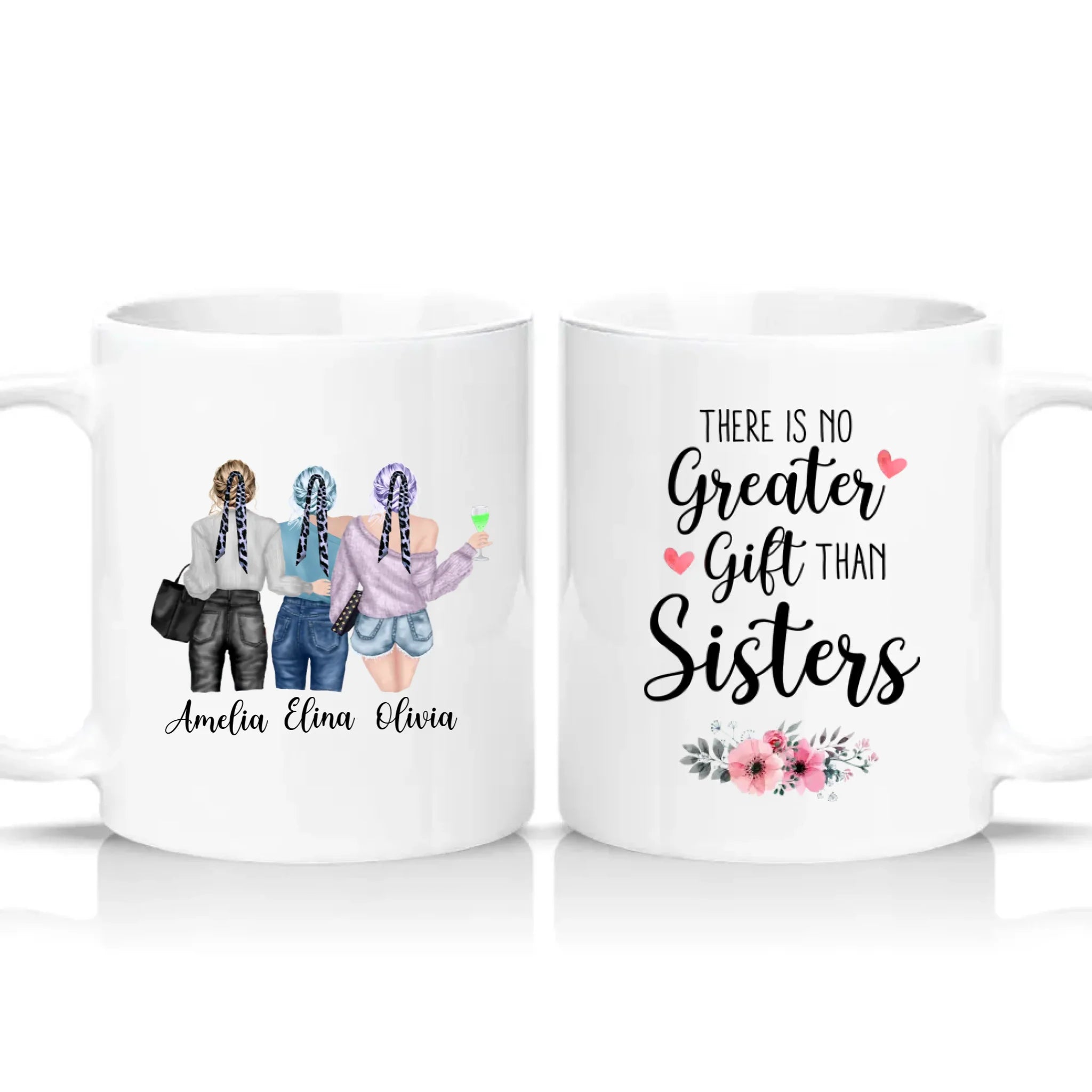 Two Tone 11oz Mug White