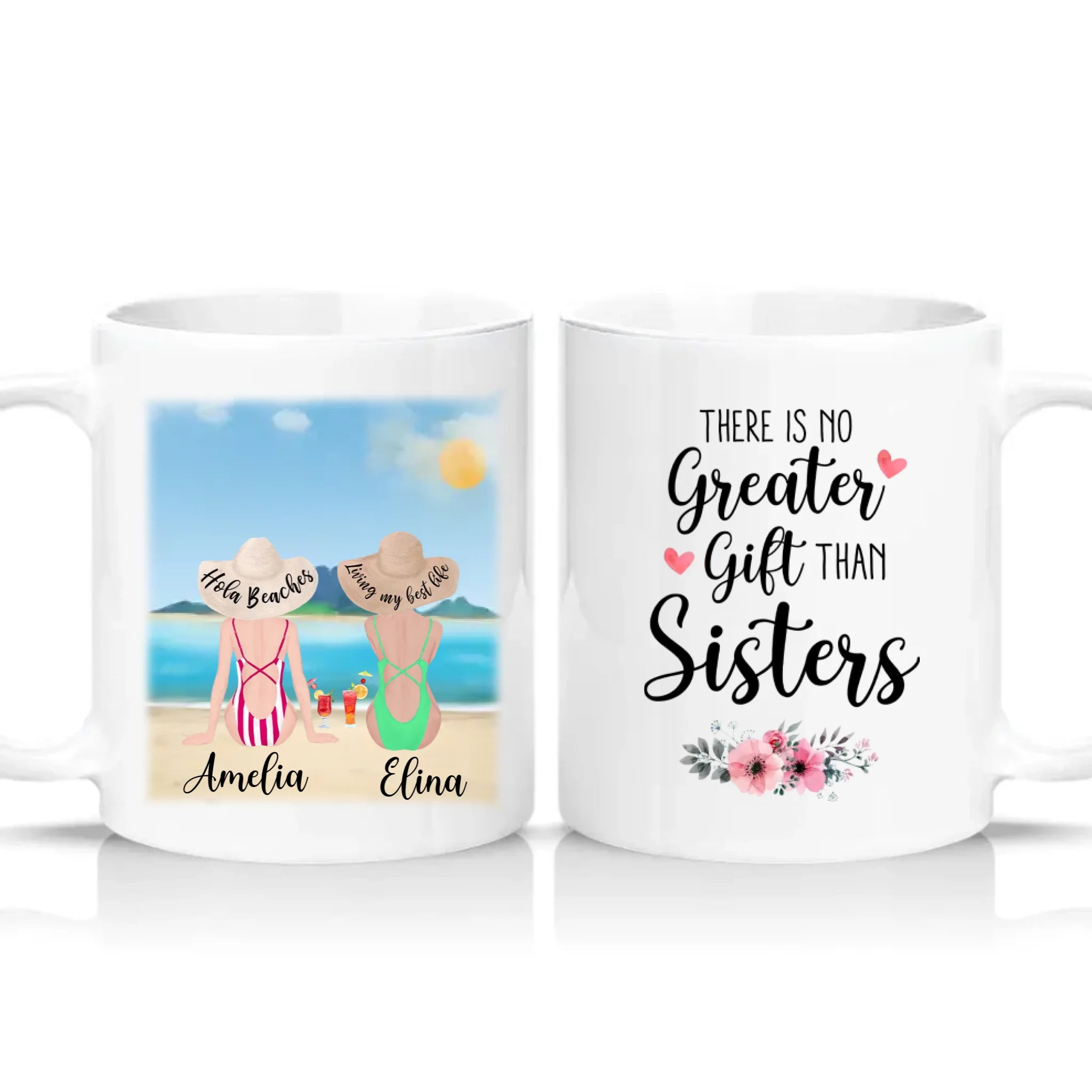 Two Tone 11oz Mug White