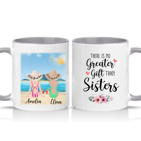 Two Tone 11oz Mug Grey