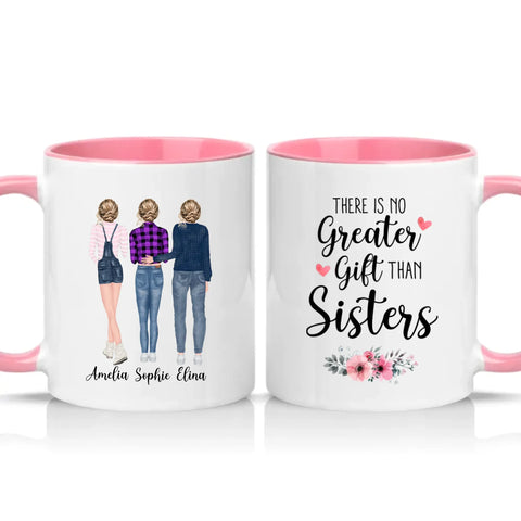 Two Tone 11oz Mug Pink