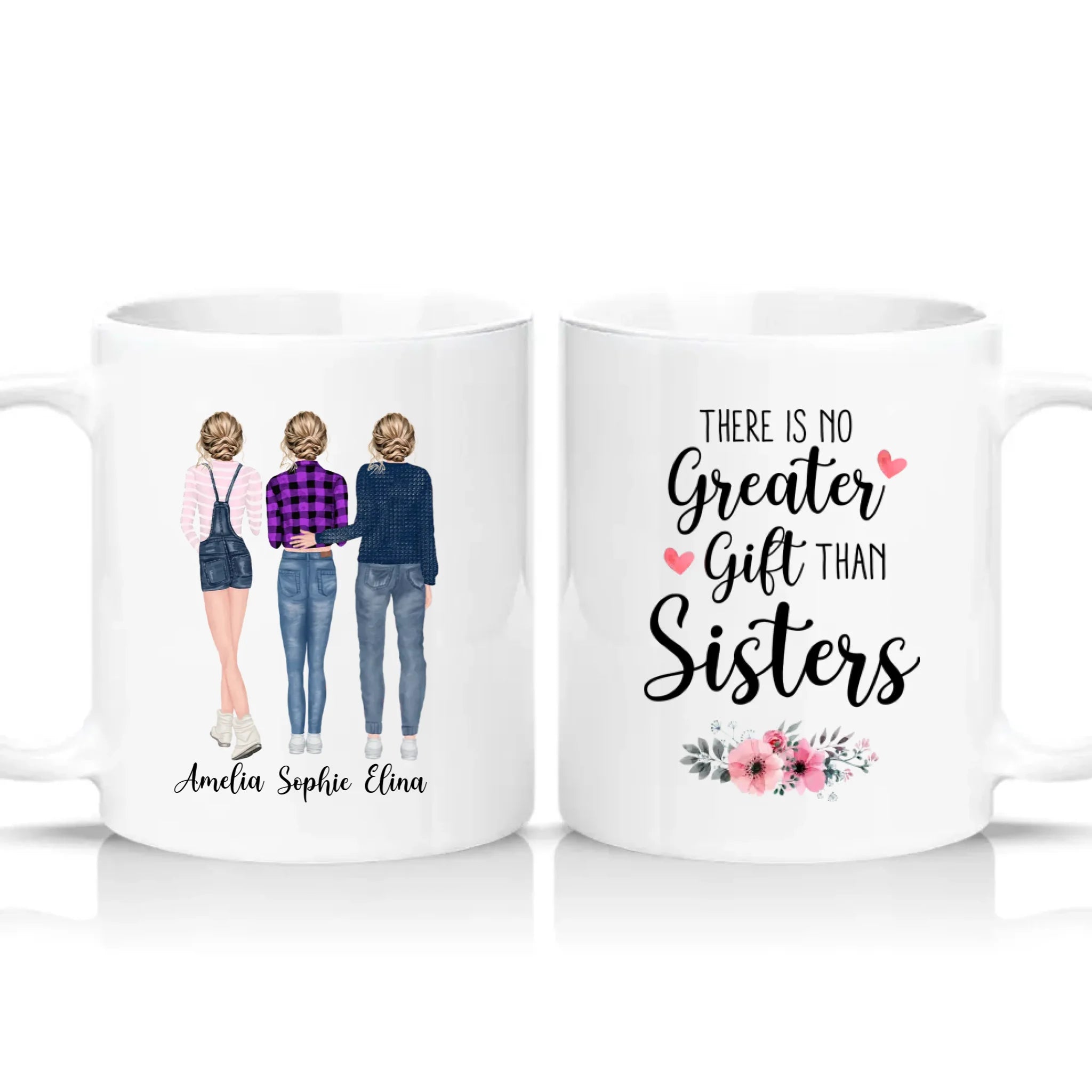 Two Tone 11oz Mug White