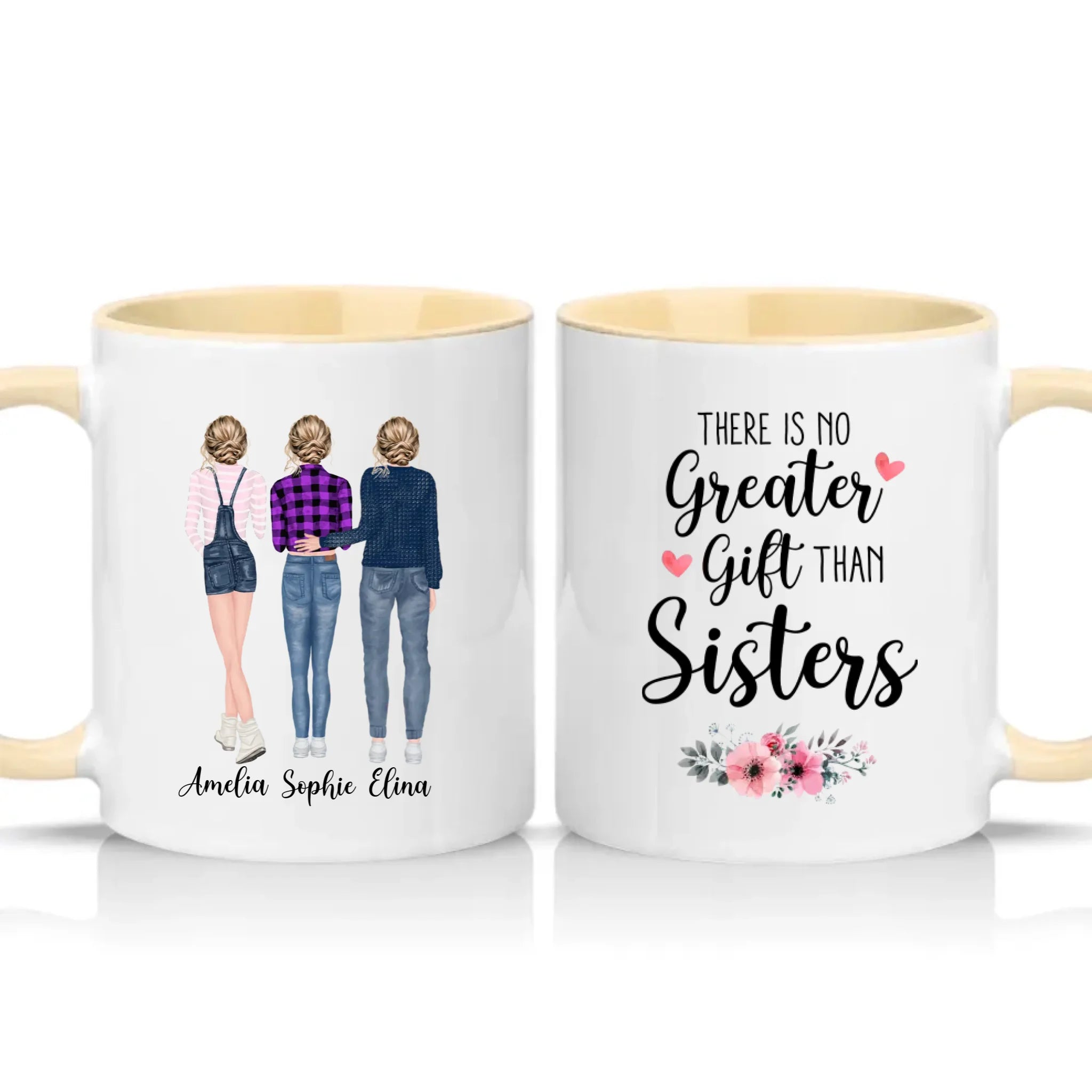 Two Tone 11oz Mug Cream