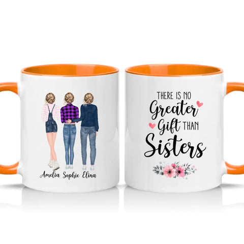 Two Tone 11oz Mug Orange