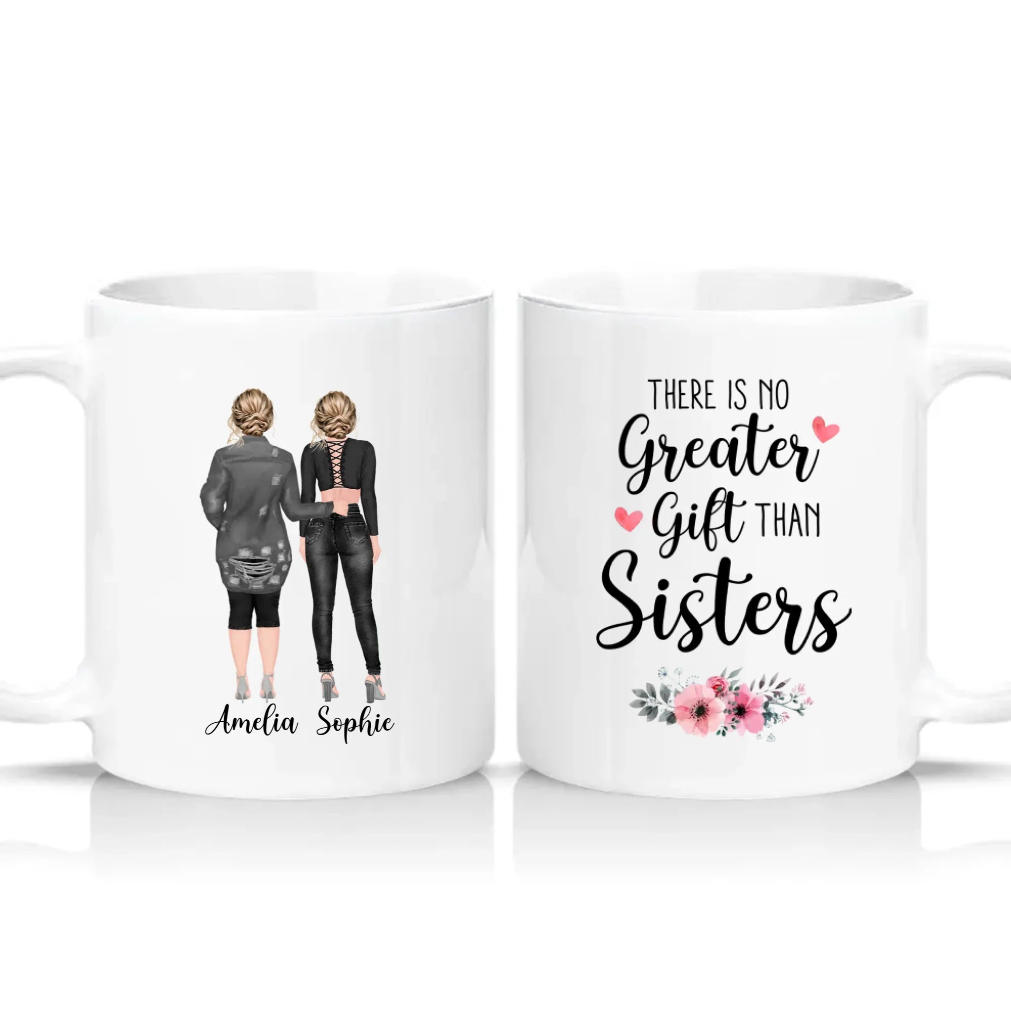 Two Tone 11oz Mug White
