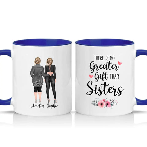 Two Tone 11oz Mug Dark Blue