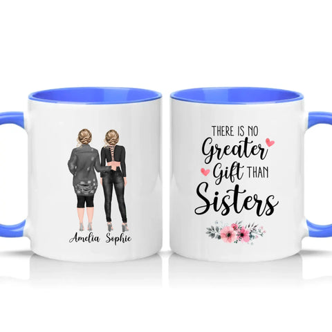 Two Tone 11oz Mug Medium Blue