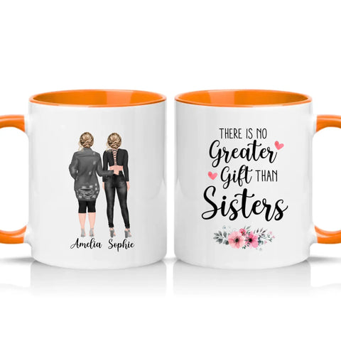 Two Tone 11oz Mug Orange