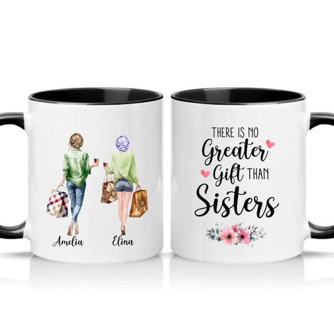 Two Tone 11oz Mug Black