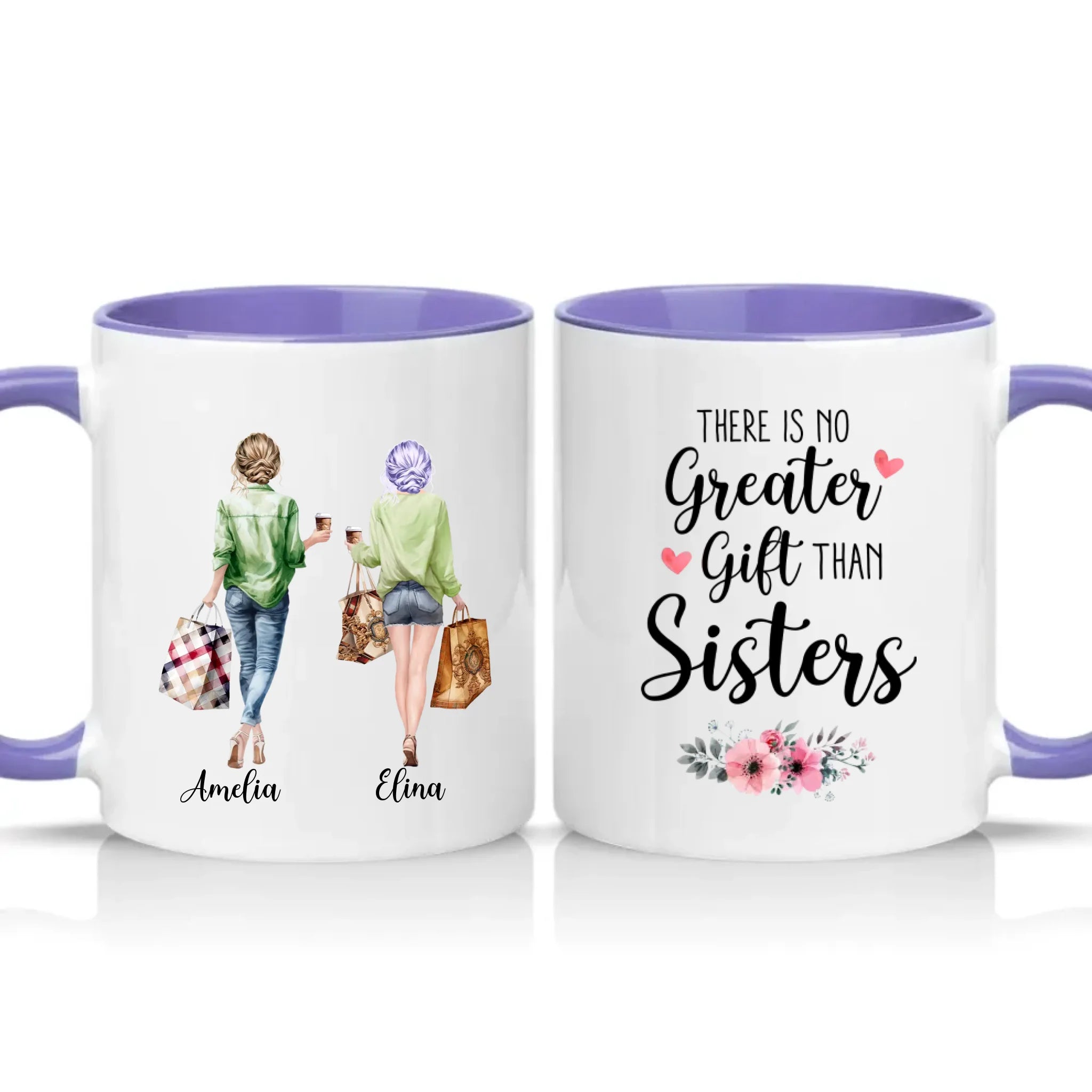 Two Tone 11oz Mug Heather