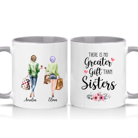Two Tone 11oz Mug Grey