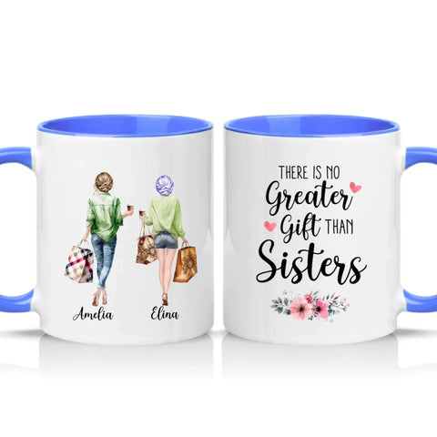 Two Tone 11oz Mug Medium Blue