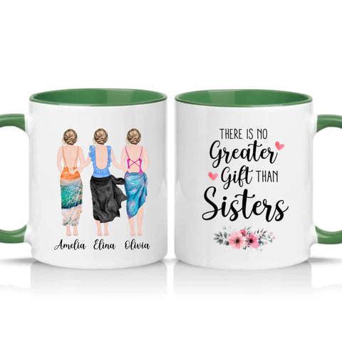 Two Tone 11oz Mug Racing Green