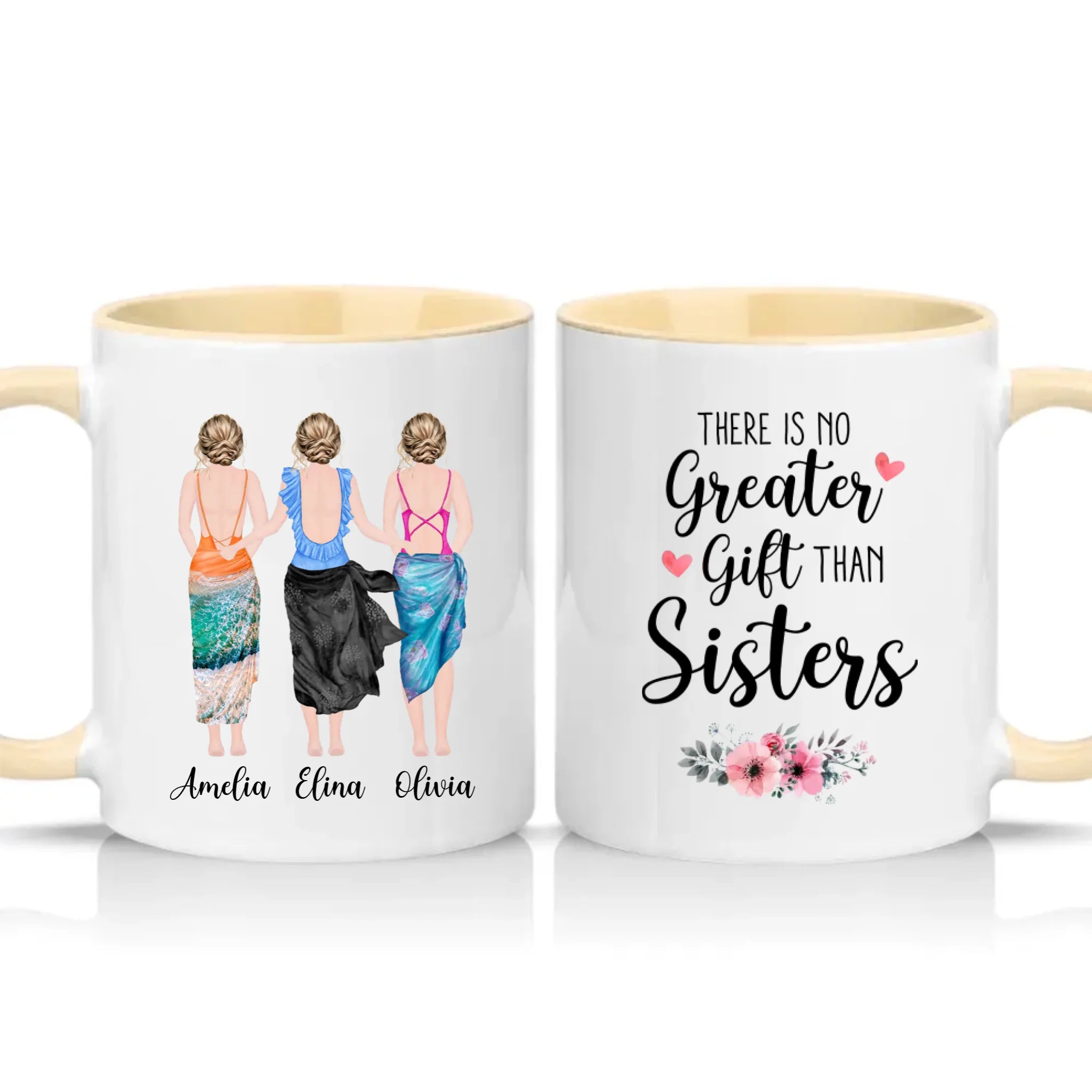 Two Tone 11oz Mug Cream