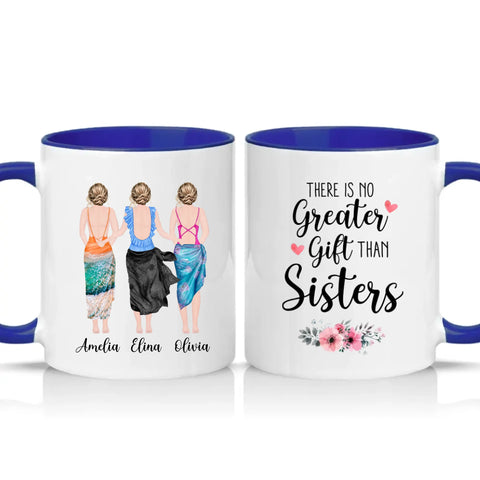 Two Tone 11oz Mug Dark Blue