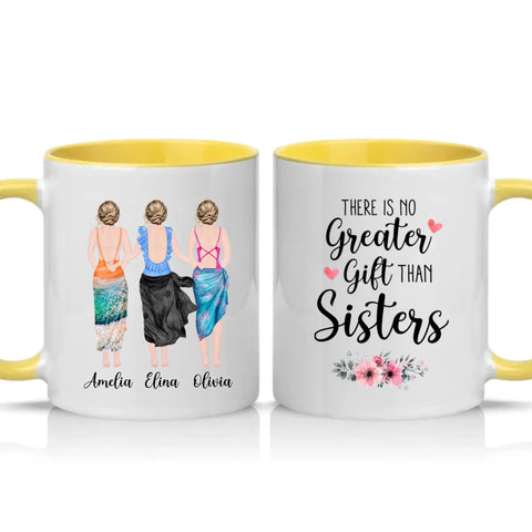 Two Tone 11oz Mug Yellow