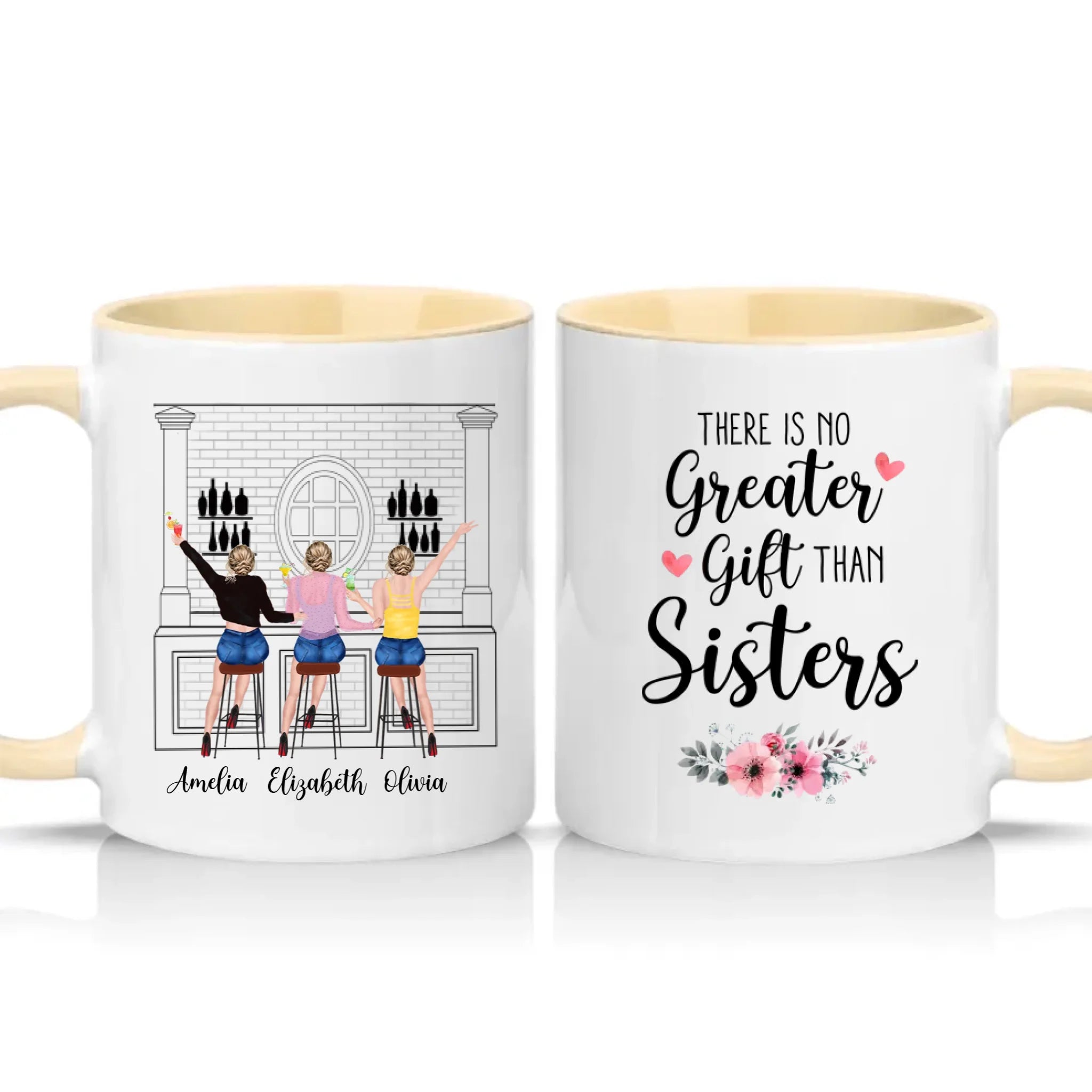 Two Tone 11oz Mug Cream