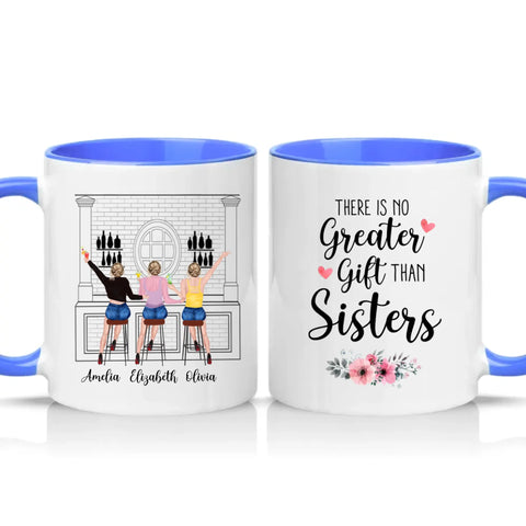 Two Tone 11oz Mug Medium Blue