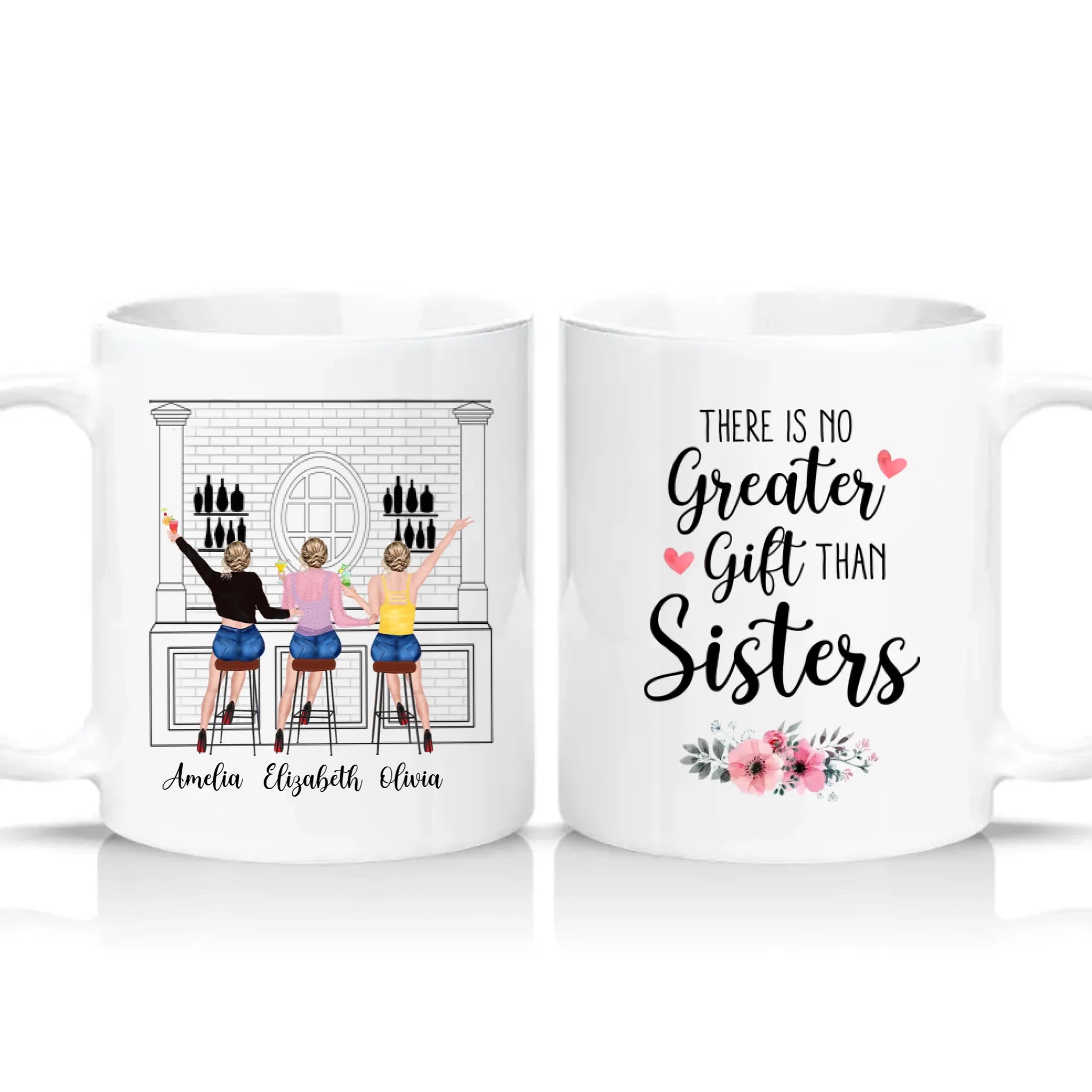 Two Tone 11oz Mug White