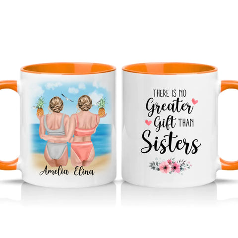 Two Tone 11oz Mug Orange