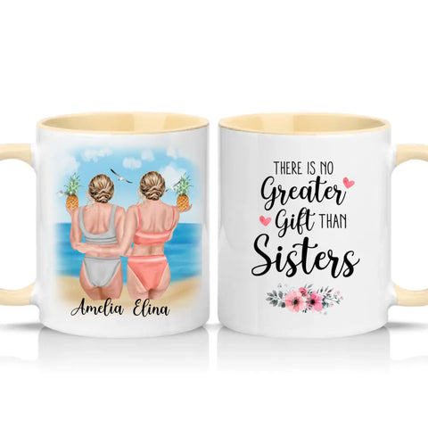 Two Tone 11oz Mug Cream