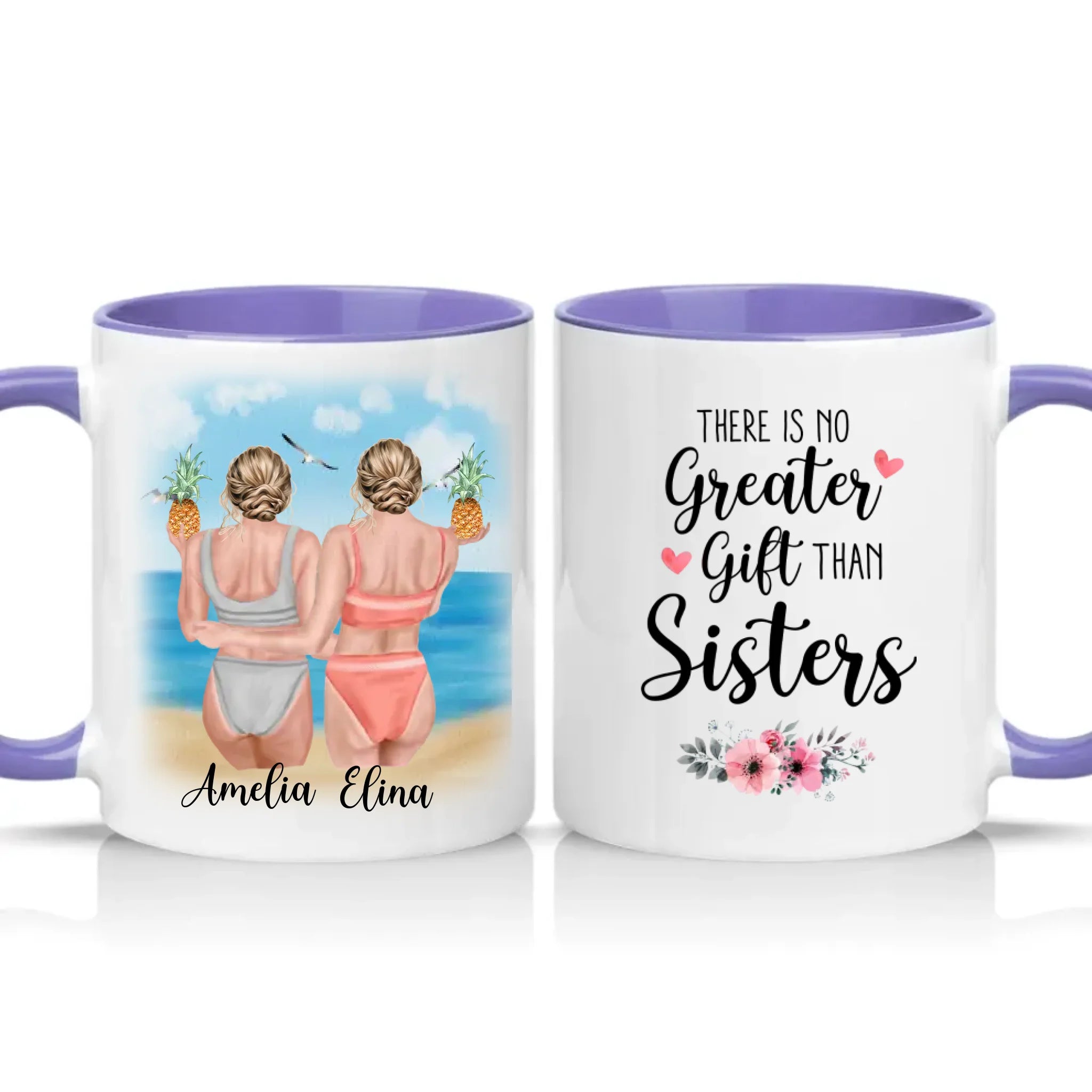 Two Tone 11oz Mug Heather