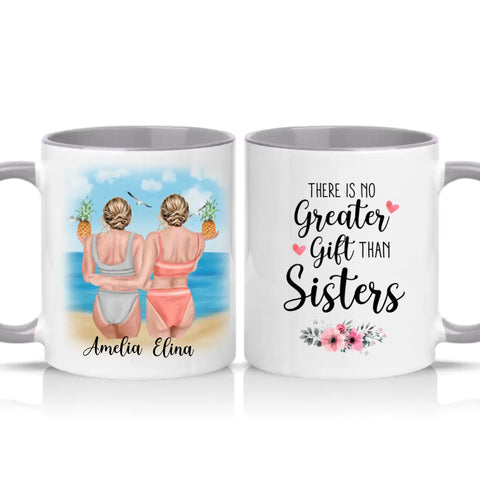 Two Tone 11oz Mug Grey