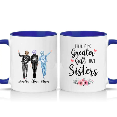 Two Tone 11oz Mug Dark Blue