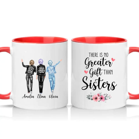 Two Tone 11oz Mug Red