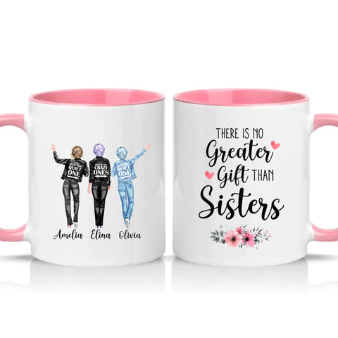Two Tone 11oz Mug Pink