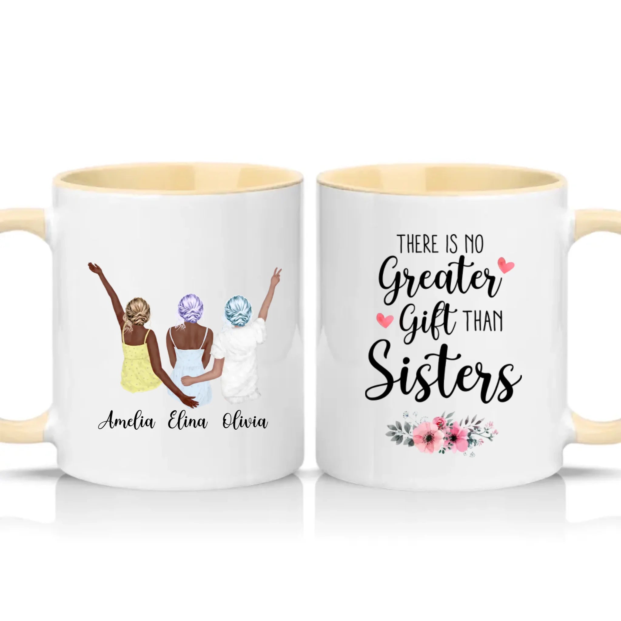Two Tone 11oz Mug Cream
