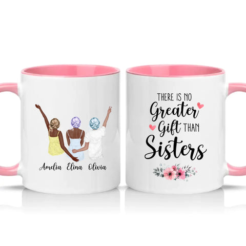 Two Tone 11oz Mug Pink