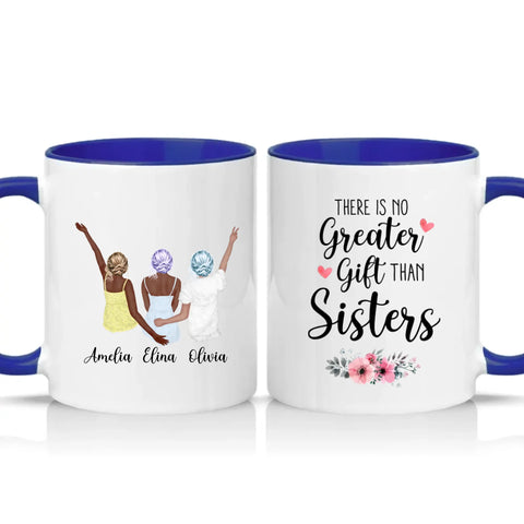 Two Tone 11oz Mug Dark Blue