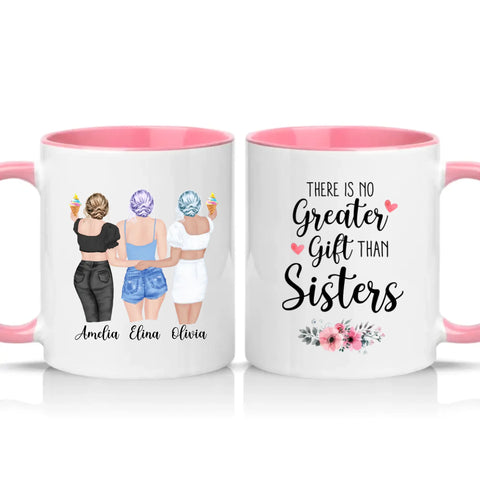 Two Tone 11oz Mug Pink