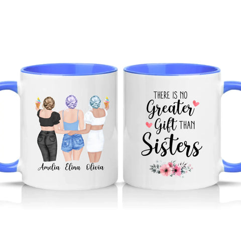 Two Tone 11oz Mug Medium Blue