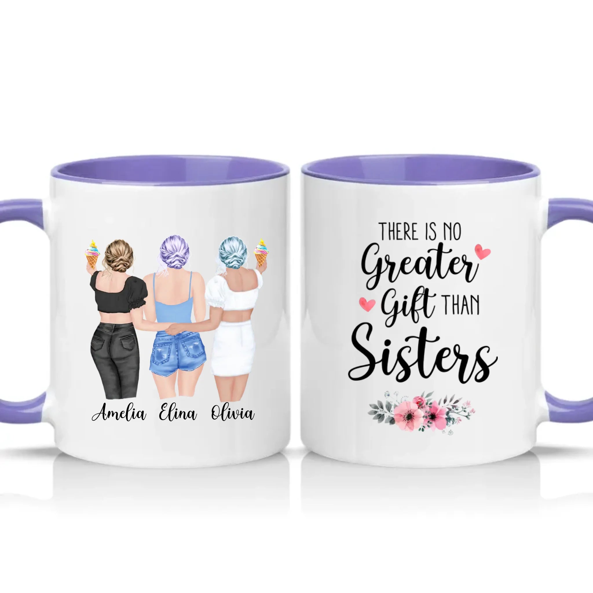 Two Tone 11oz Mug Heather