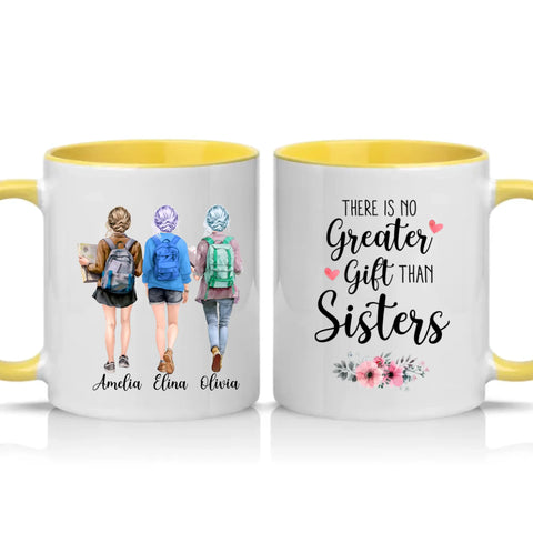 Two Tone 11oz Mug Yellow
