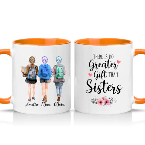 Two Tone 11oz Mug Orange