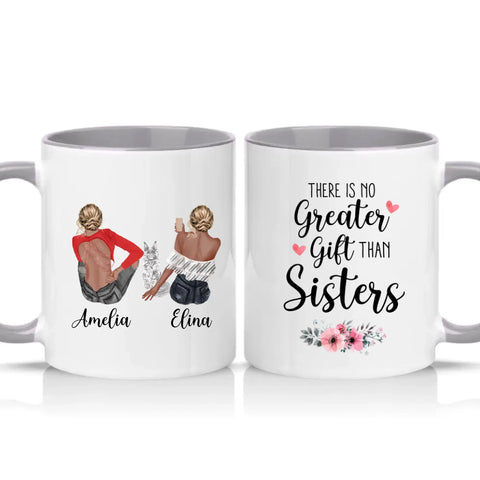 Two Tone 11oz Mug Grey