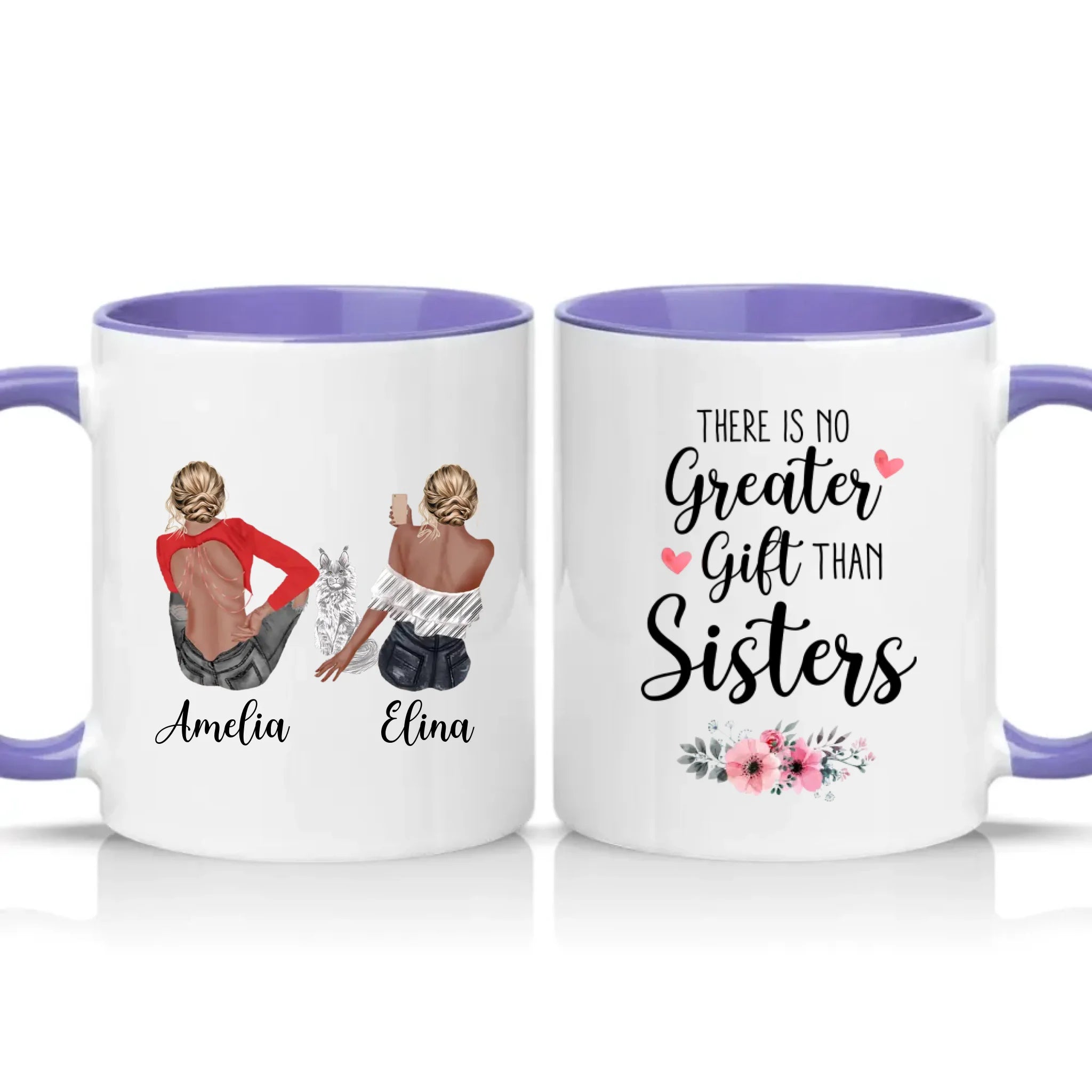 Two Tone 11oz Mug Heather