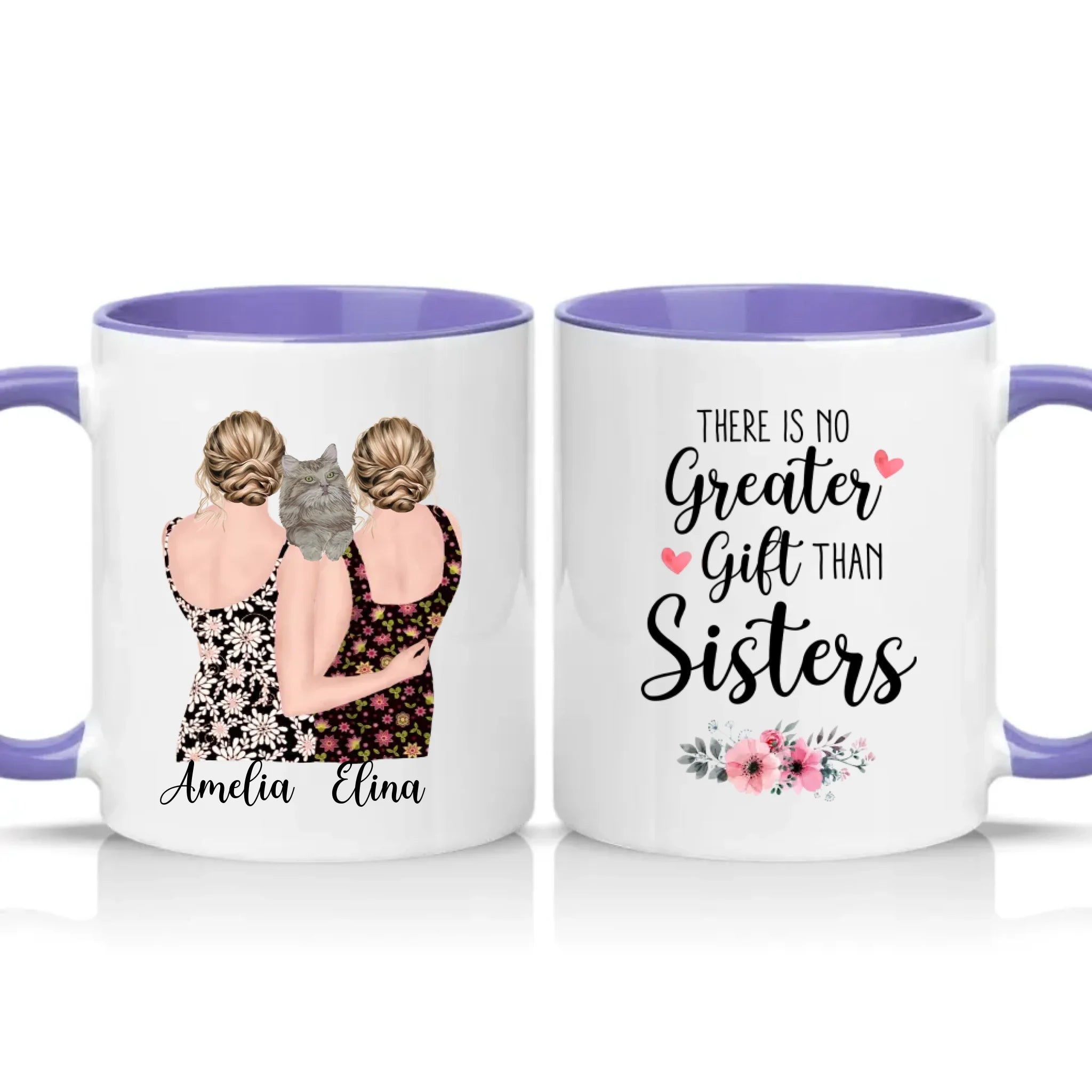 Two Tone 11oz Mug Heather