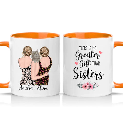 Two Tone 11oz Mug Orange