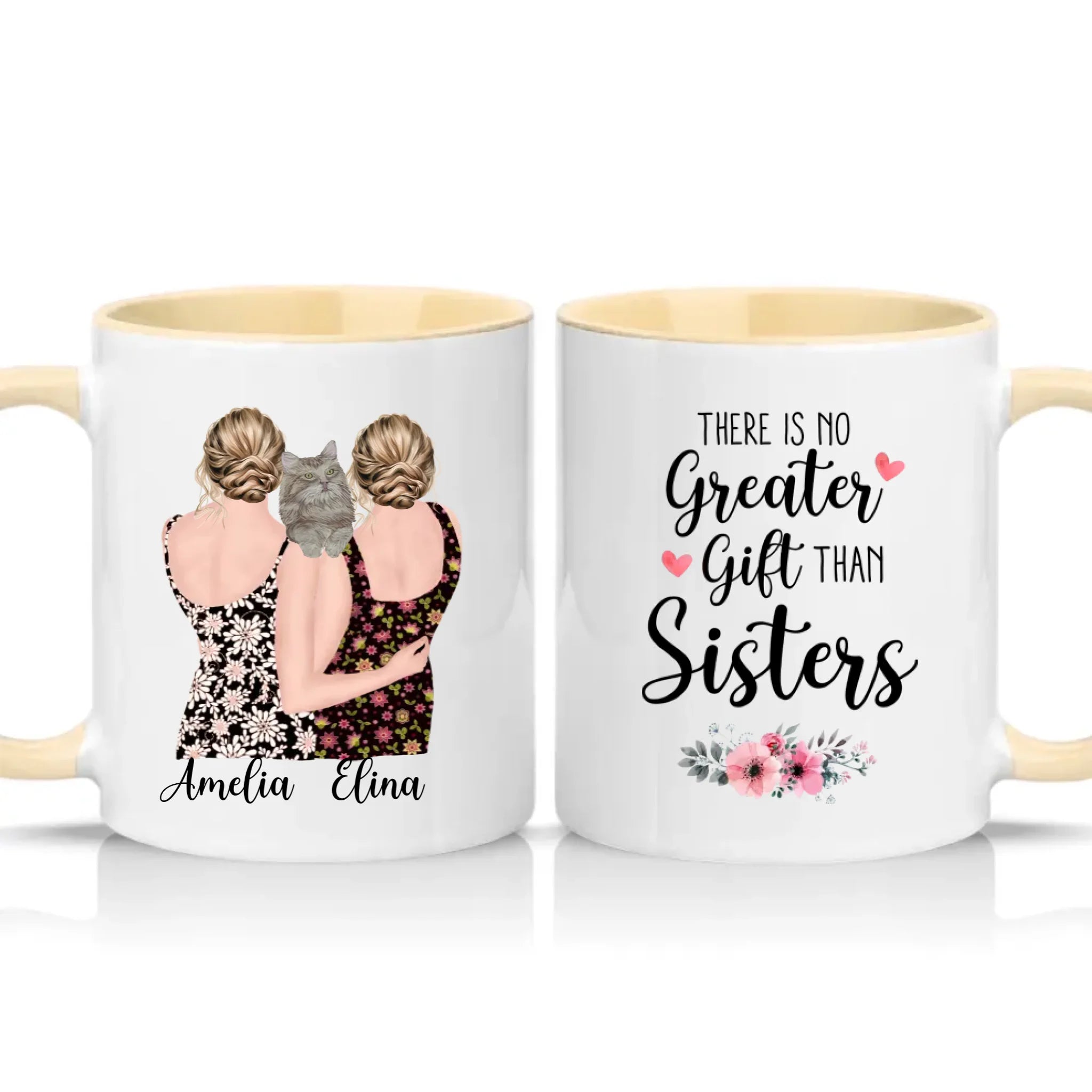 Two Tone 11oz Mug Cream