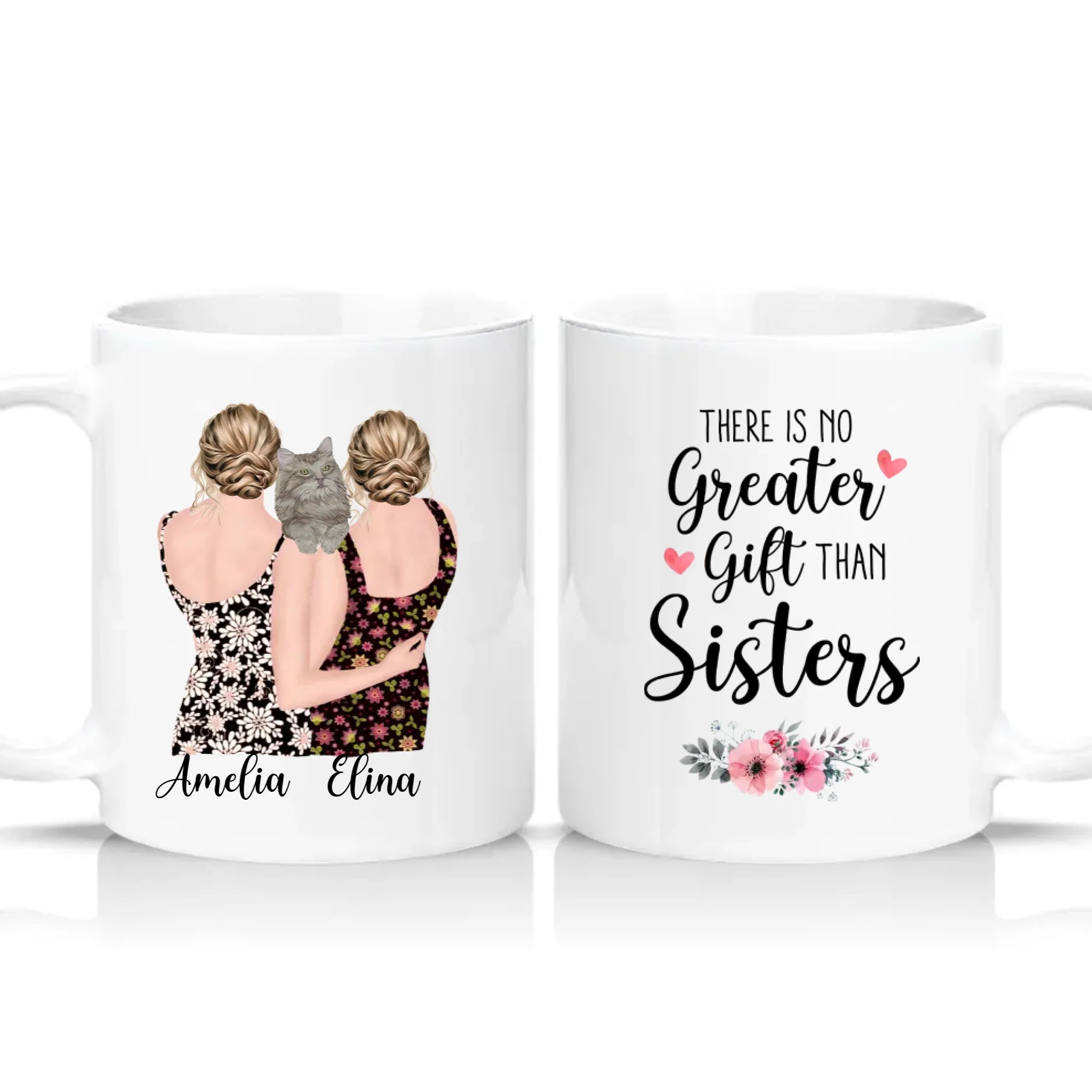 Two Tone 11oz Mug White