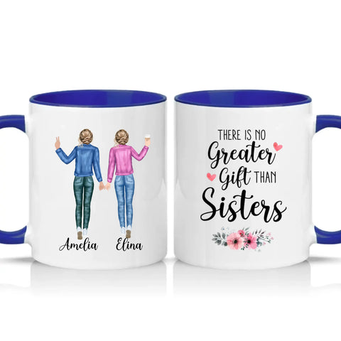 Two Tone 11oz Mug Dark Blue