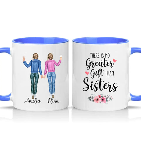 Two Tone 11oz Mug Medium Blue