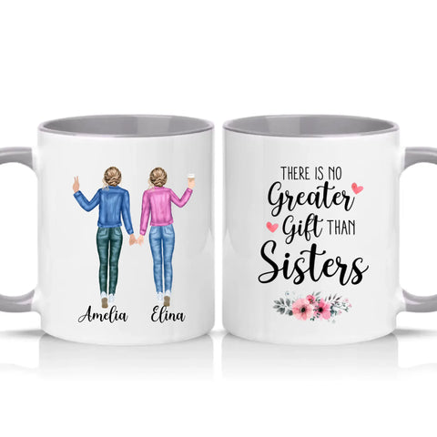 Two Tone 11oz Mug Grey