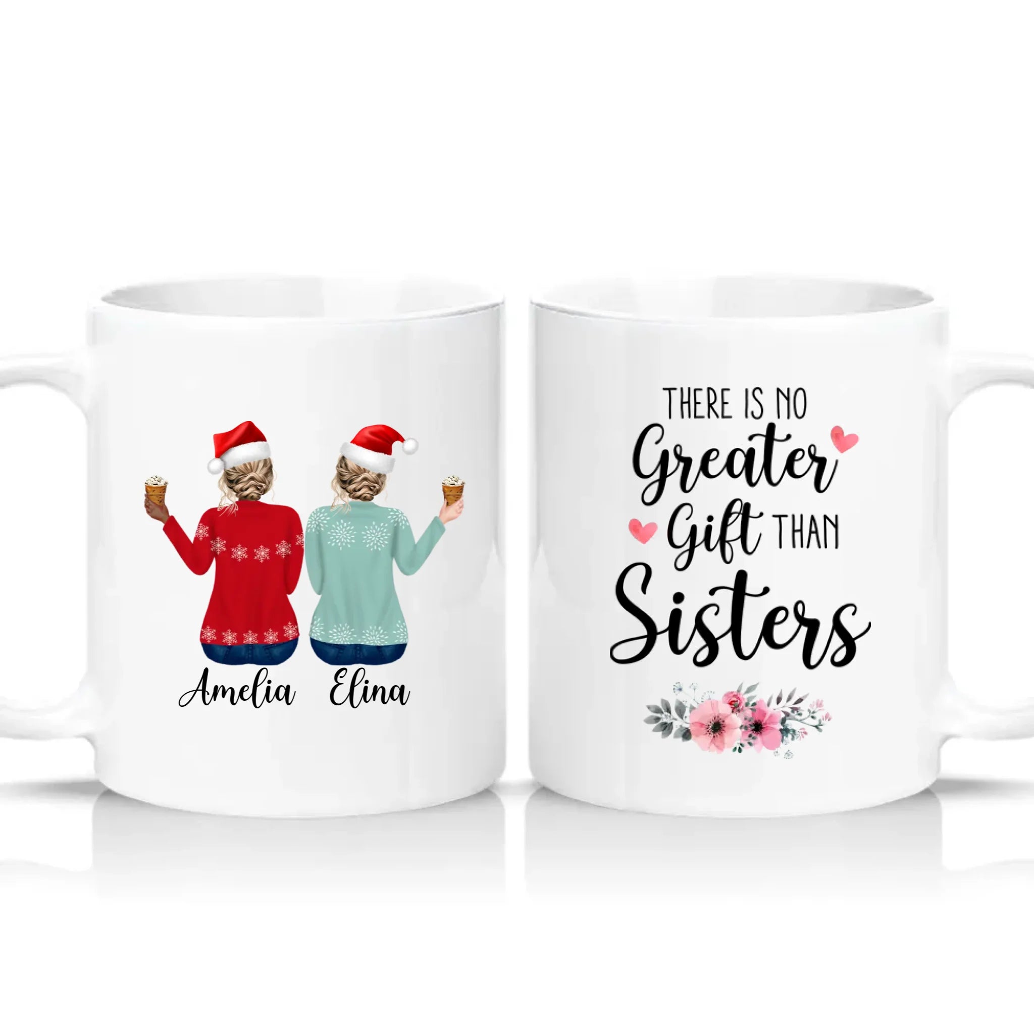 Two Tone 11oz Mug White